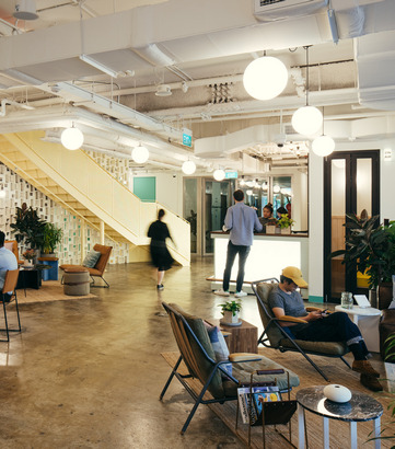 WeWork - Beach Centre - interior view 2
